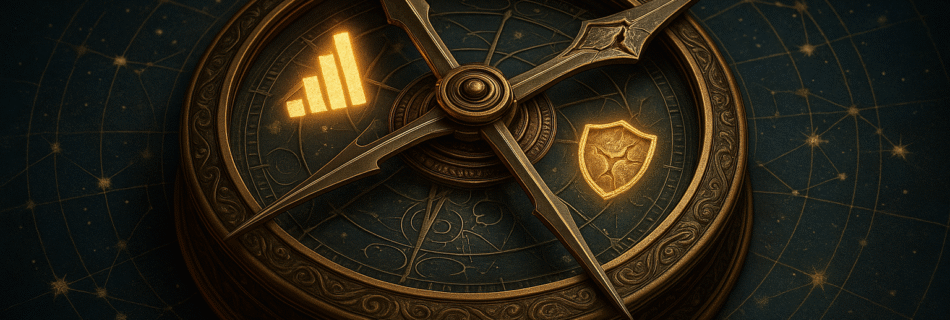 triángulo de DeFi rendimiento riesgo complejidad