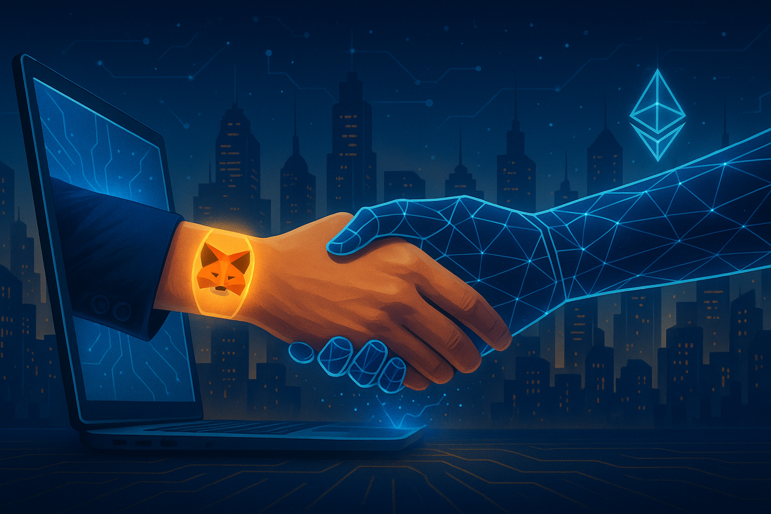 conectar tu wallet a una dApp DeFi