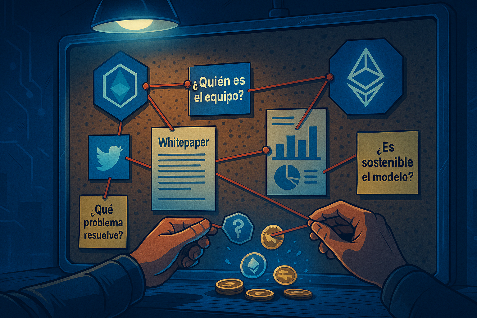Cómo Investigar un Proyecto Cripto: Aprende a Hacer tu Propia Investigación (DYOR) 2 cómo investigar un proyecto cripto
